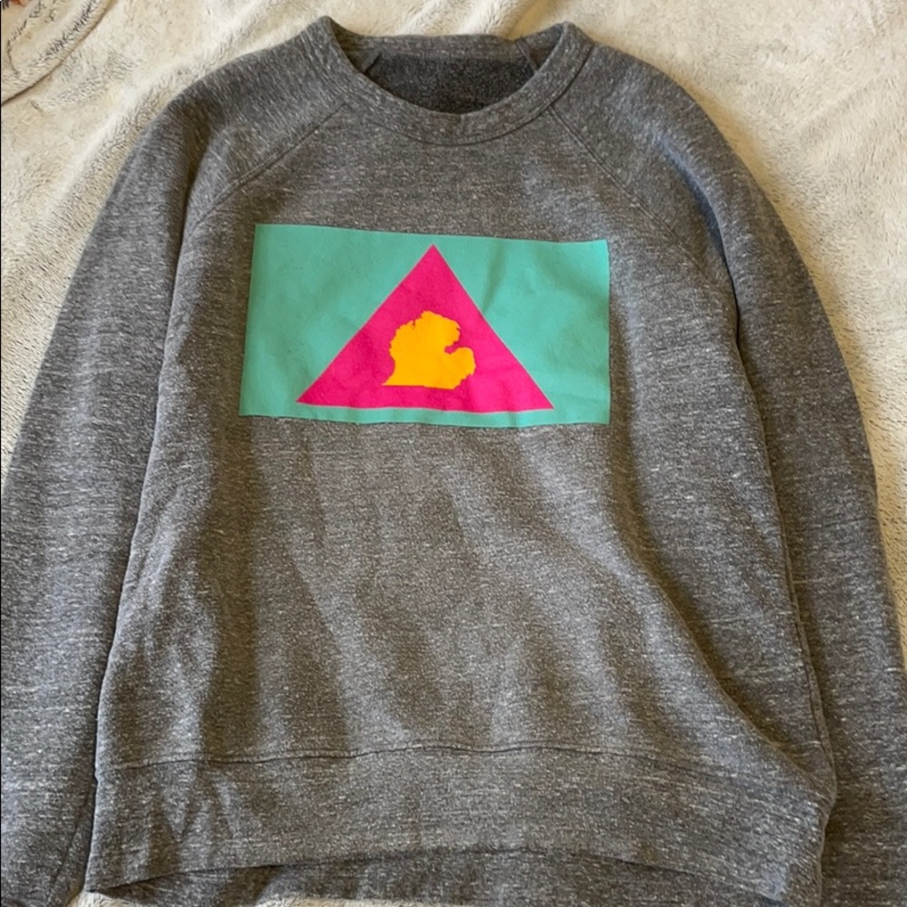 Oddest supply co Michigan crewneck